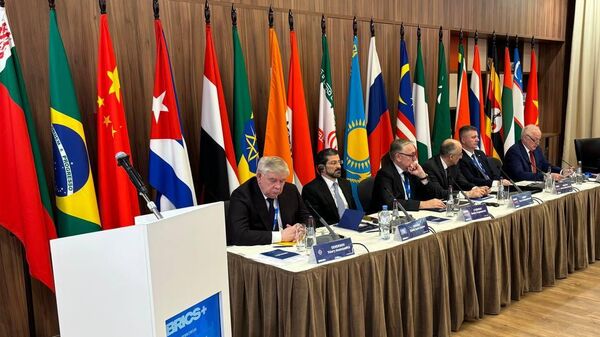 La Conferencia Antiterrorista de los BRICS+ 2025, en Moscú, Rusia, el 3 de diciembre de 2025 - Sputnik Mundo