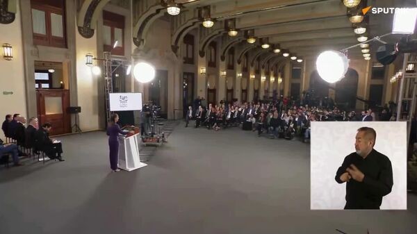 Sheinbaum podría acudir a Washington al sorteo del Mundial 2026 - Sputnik Mundo