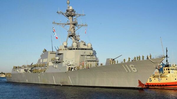 La dependencia estadounidense afirmó ante RIA Novósti que el destructor se sumó al despliegue naval en la región latinoamericana, en medio de las tensiones en el Caribe - Sputnik Mundo