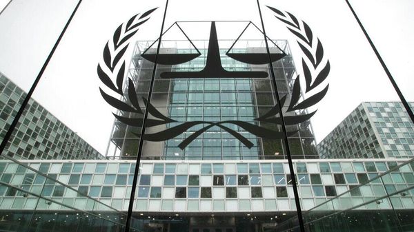 Logo de la Corte Penal Internacional (CPI) en el edificio de la sede - Sputnik Mundo