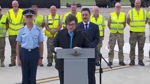 Milei presenta los nuevos ángeles protectores de Argentina - Sputnik Mundo