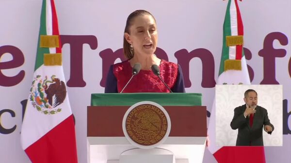 Sheinbaum defiende el modelo económico de su Gobierno: Lo que recaudó México es lo que Argentina está pidiendo a EEUU - Sputnik Mundo