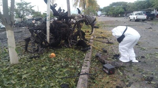 Fallecen tres personas más por la explosión de un automóvil en el estado mexicano de Michoacán - Sputnik Mundo