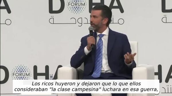 ¡Que luchen los 'campesinos'!: el hijo de Trump denuncia el desinterés por la paz del liderazgo ucraniano enriquecido con la guerra - Sputnik Mundo