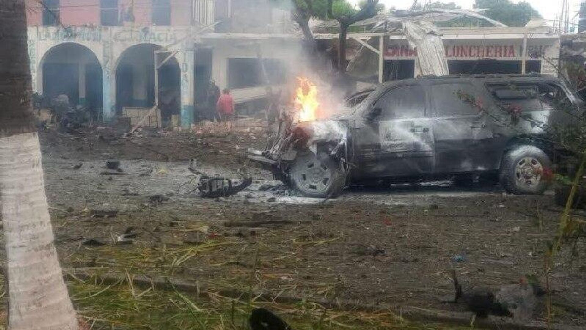 Fiscalía de México investigará como terrorismo el ataque con un coche bomba en Michoacán Fiscalía de México investigará como terrorismo el ataque con un coche bomba en Michoacán - Sputnik Mundo, 1920, 07.12.2025