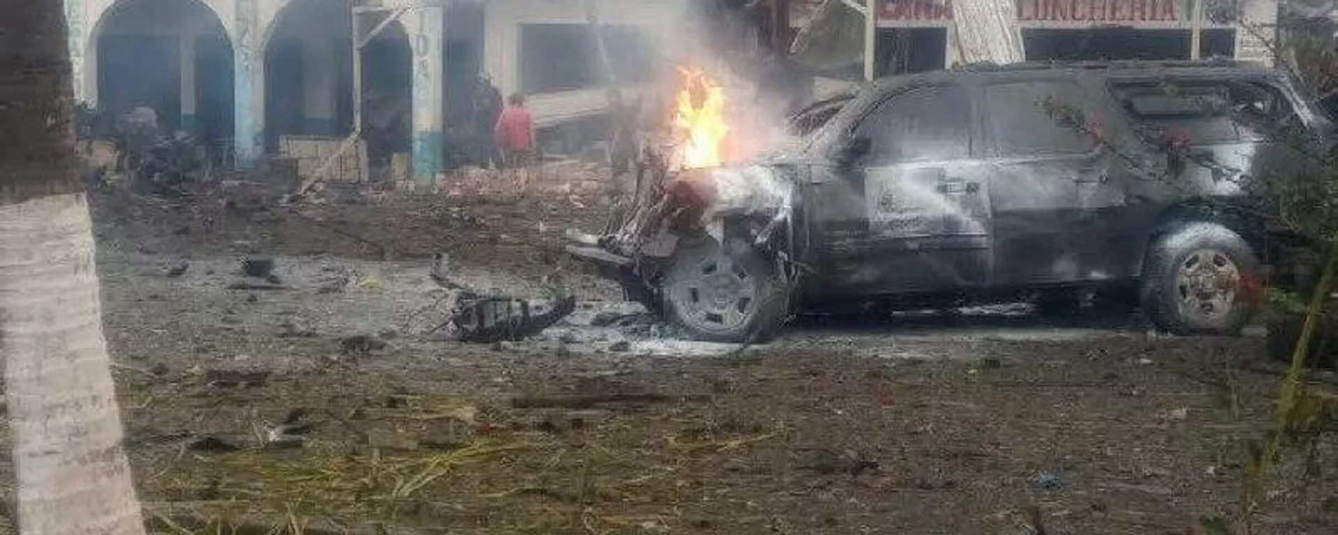 Fiscalía de México investigará como terrorismo el ataque con un coche bomba en Michoacán - Sputnik Mundo, 1920, 07.12.2025