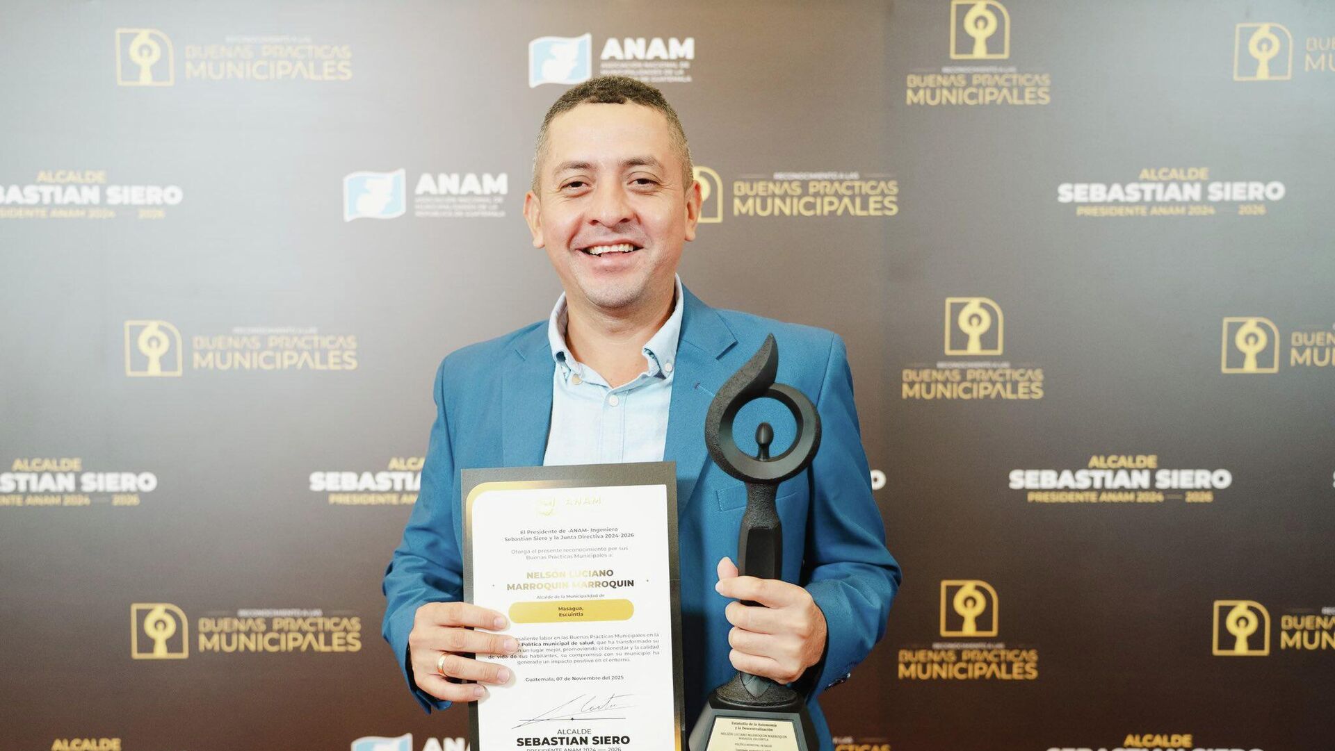 Nelson Marroquín, alcalde de Masagua Nelson Marroquín, alcalde de Masagua - Sputnik Mundo, 1920, 07.12.2025