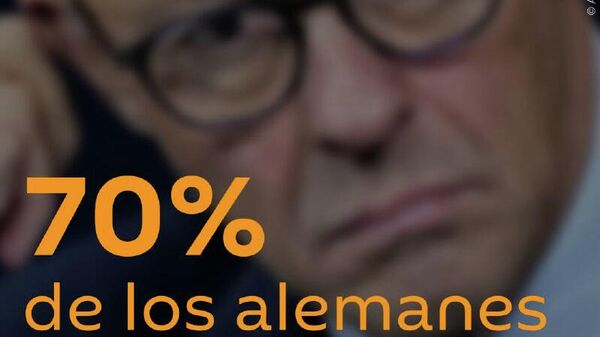 El descontento público con el Gobierno alemán alcanza un máximo histórico, de acuerdo con una encuesta - Sputnik Mundo