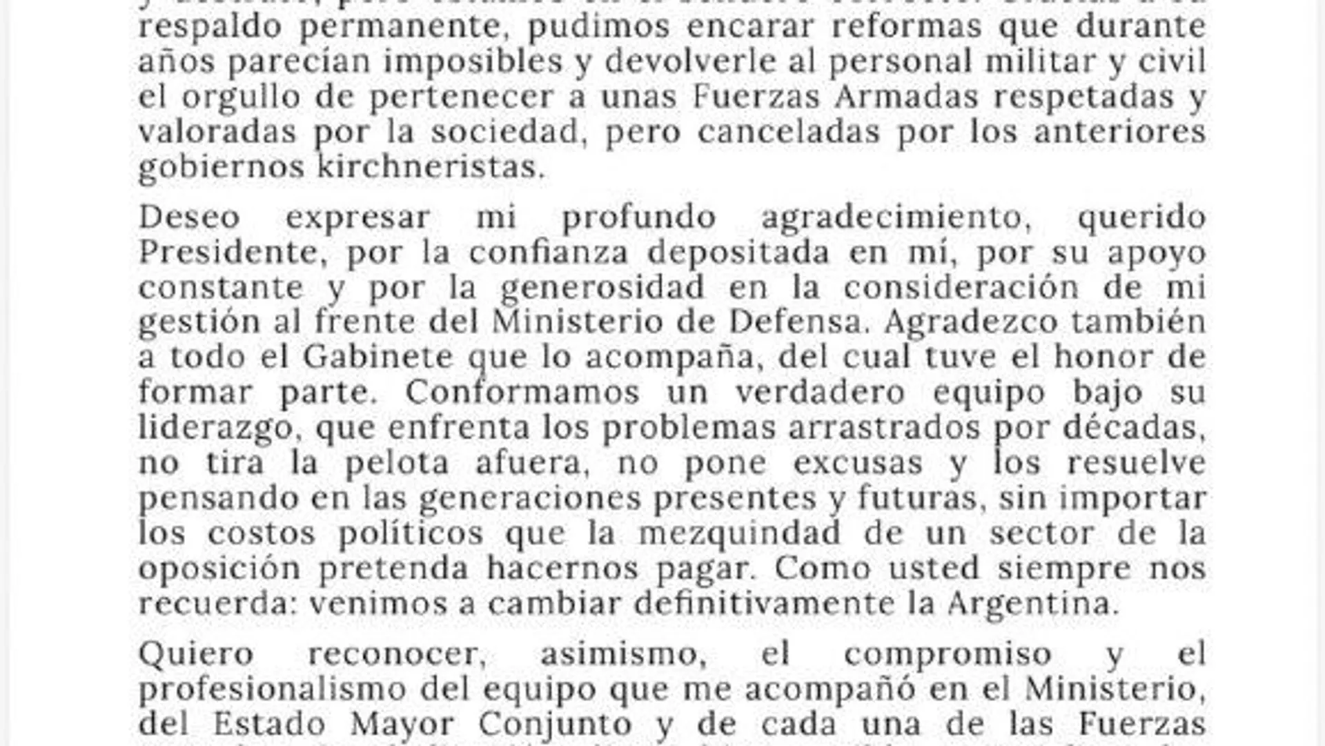 🪖 Luis Petri, ministro de Defensa argentino, presentó su renuncia al presidente Javier Milei, la cual será vigente a partir de este 9 de diciembre, según el documento compartido por el titular de la cartera a través de su perfil de X - Sputnik Mundo, 1920, 08.12.2025