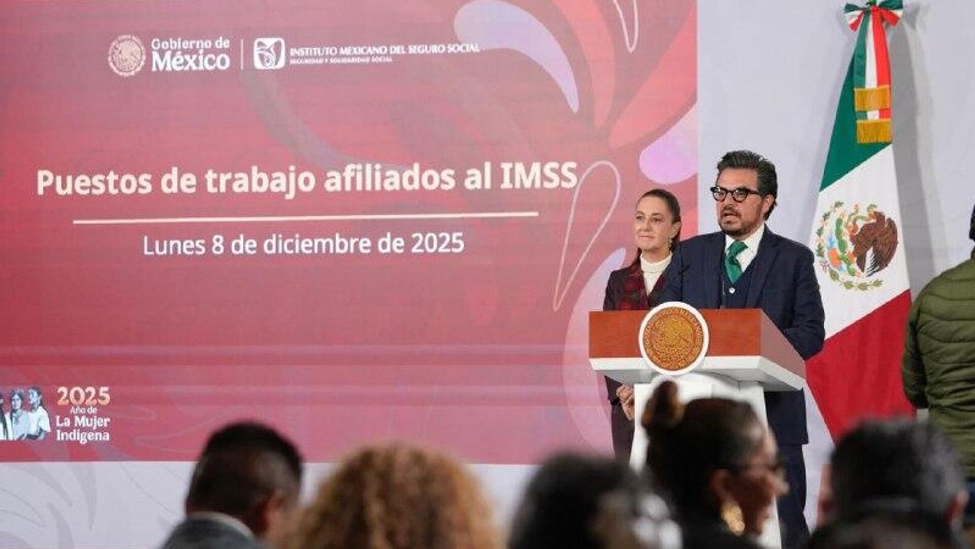 México alcanza una cifra récord en el empleo formal al superar los 22 millones de puestos México alcanza una cifra récord en el empleo formal al superar los 22 millones de puestos - Sputnik Mundo, 1920, 09.12.2025