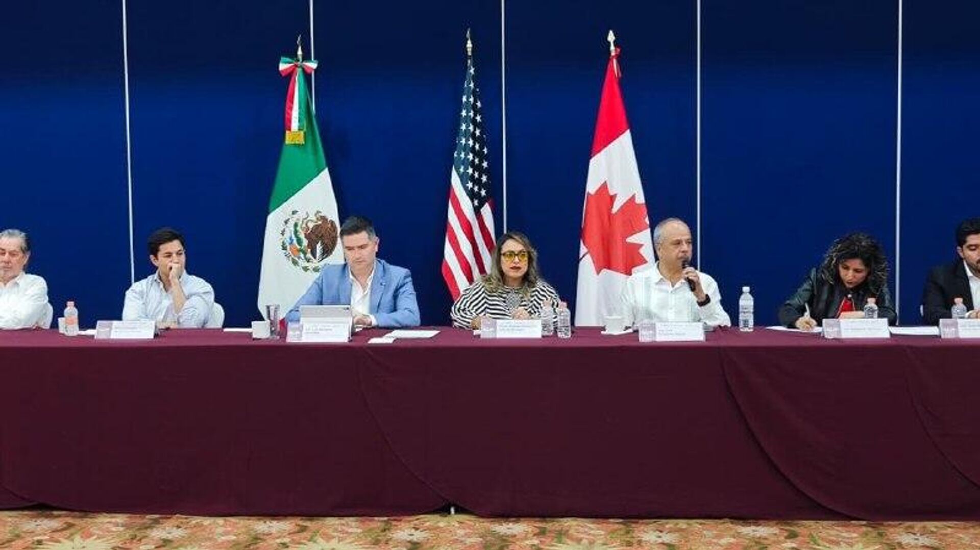 El 75% de las empresas de EEUU que participaron en las consultas sobre el T-MEC optan por su continuación El 75% de las empresas de EEUU que participaron en las consultas sobre el T-MEC optan por su continuación - Sputnik Mundo, 1920, 09.12.2025