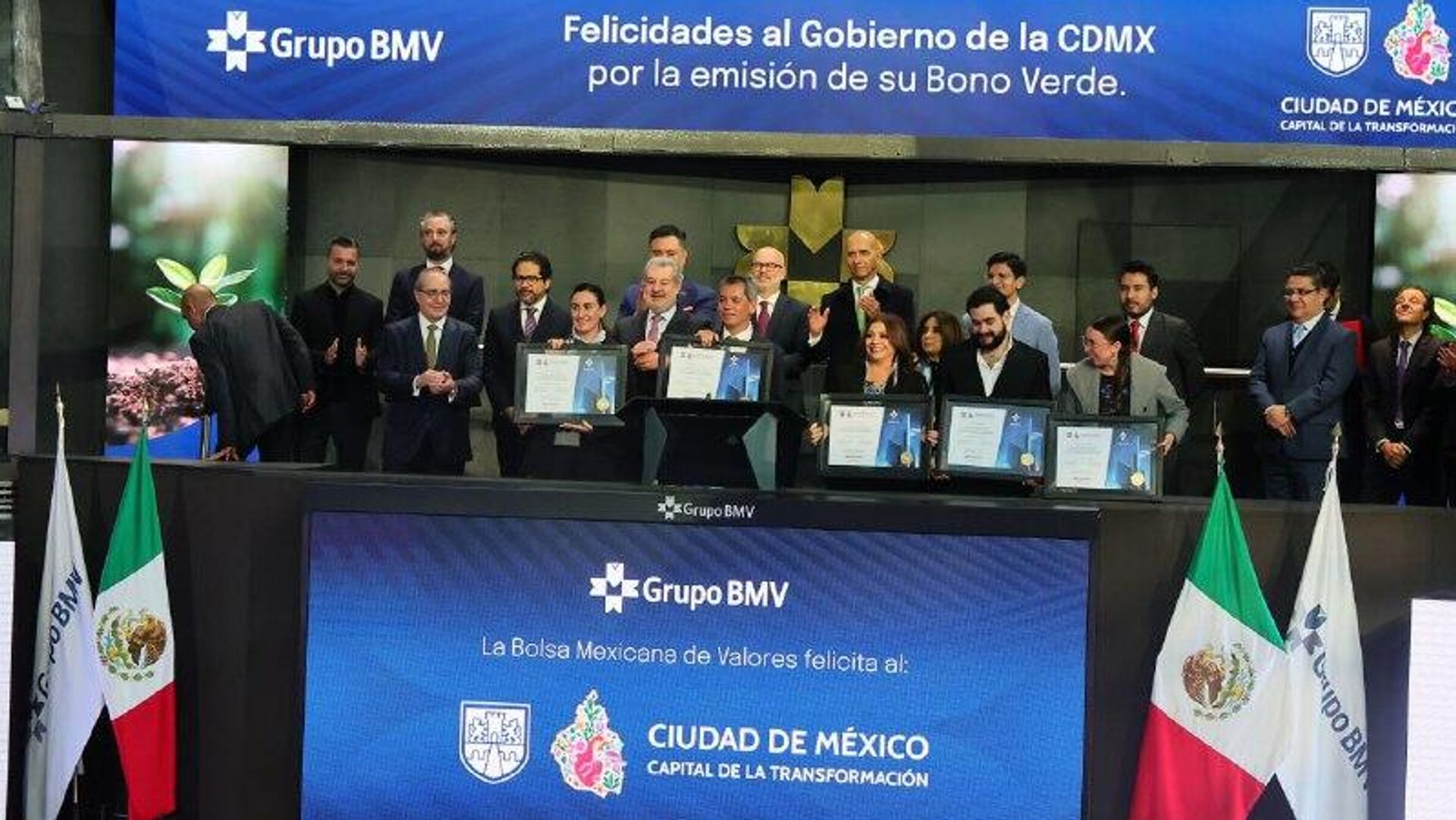 La capital de México emite Bono Verde de 3 La capital de México emite Bono Verde de 3 - Sputnik Mundo, 1920, 10.12.2025