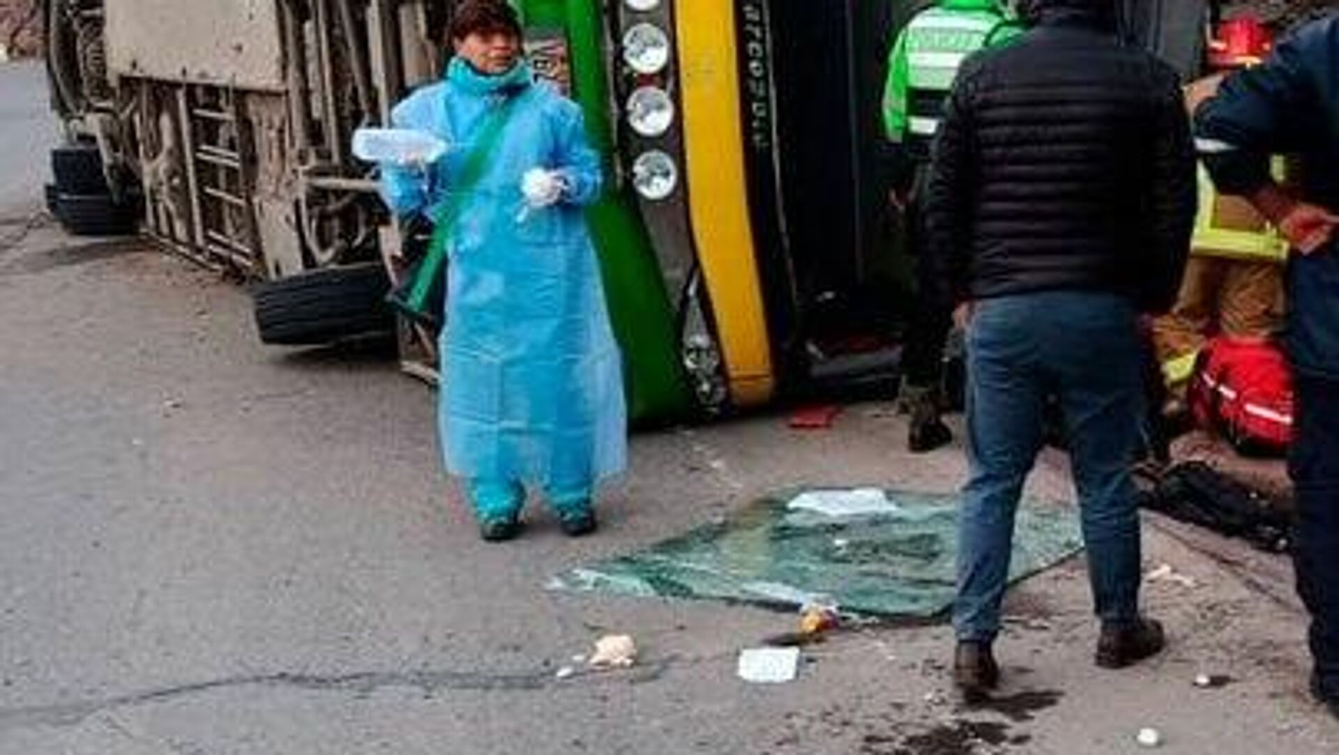 Varios muertos en un accidente de autobús en el sur de Perú, reportan medios Varios muertos en un accidente de autobús en el sur de Perú, reportan medios - Sputnik Mundo, 1920, 11.12.2025