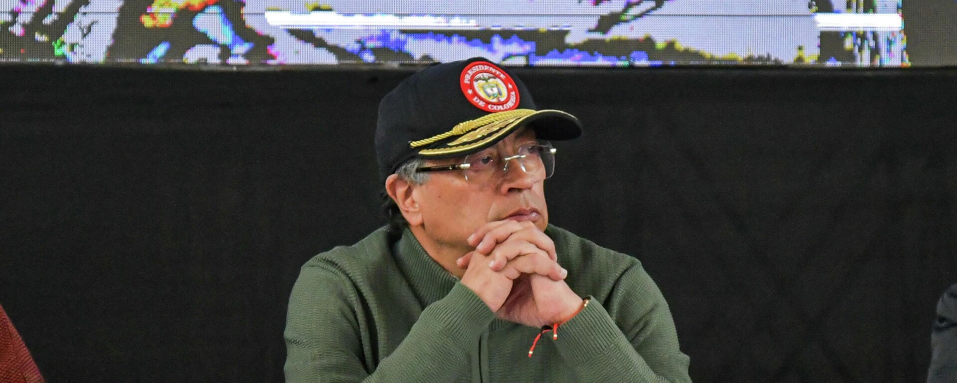 Gustavo Petro, presidente colombiano, articipa durante un acto en la ciudad de Pasto  - Sputnik Mundo, 1920, 12.12.2025