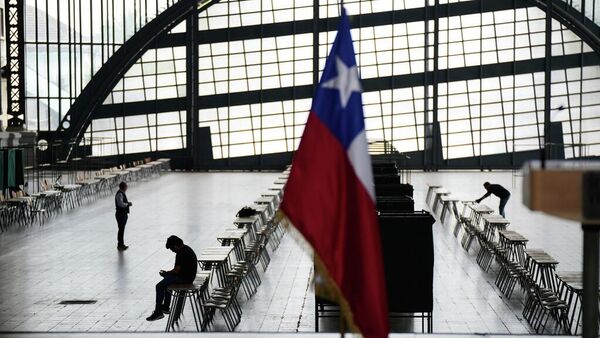 Casillas en Santiago de Chile Casillas en Santiago de Chile - Sputnik Mundo