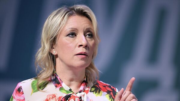 María Zajárova, portavoz de la Cancillería rusa - Sputnik Mundo