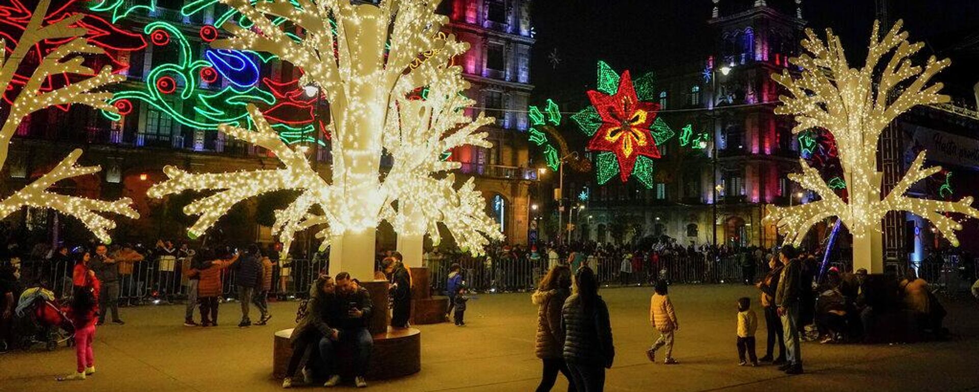 Iluminación de Navidad en la Ciudad de México - Sputnik Mundo, 1920, 16.12.2025