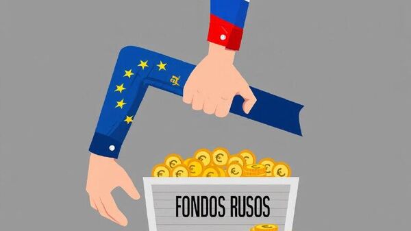 El robo evidente de los fondos rusos en Europa desestabilizará las relaciones internacionales, advierte un experto - Sputnik Mundo
