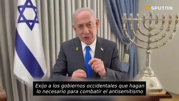 Netanyahu envió este mensaje tras atentado en Australia contra la comunidad judía - Sputnik Mundo