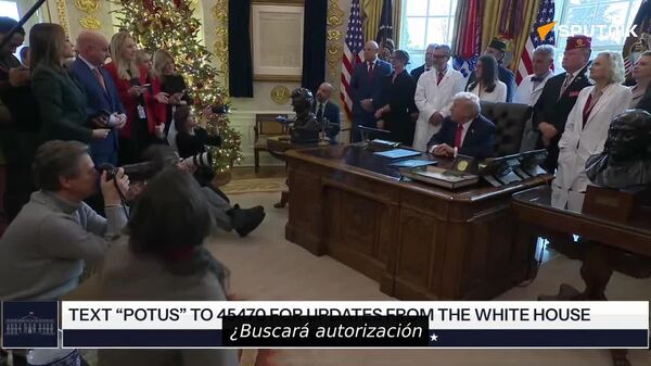 No necesito decírselo al Congreso si quisiera atacar Venezuela, asegura Trump No necesito decírselo al Congreso si quisiera atacar Venezuela, asegura Trump - Sputnik Mundo