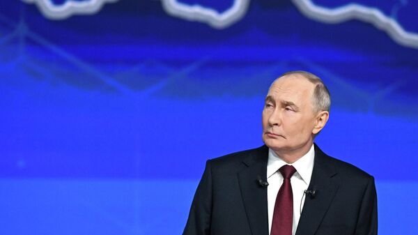 El presidente de Rusia, Vladímir Putin - Sputnik Mundo