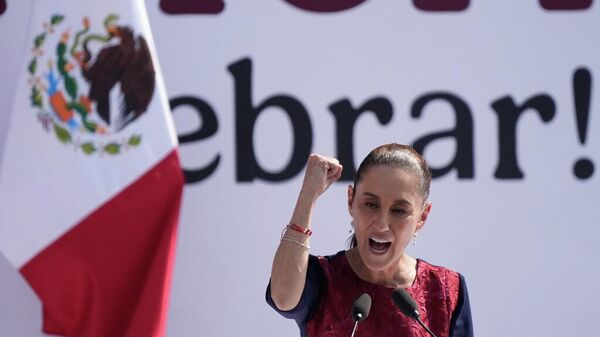 La presidenta mexicana Claudia Sheinbaum - Sputnik Mundo