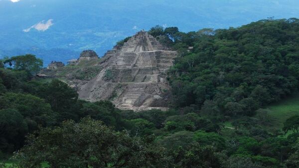 Zona Arqueológica de Toniná, en Chiapas, México - Sputnik Mundo