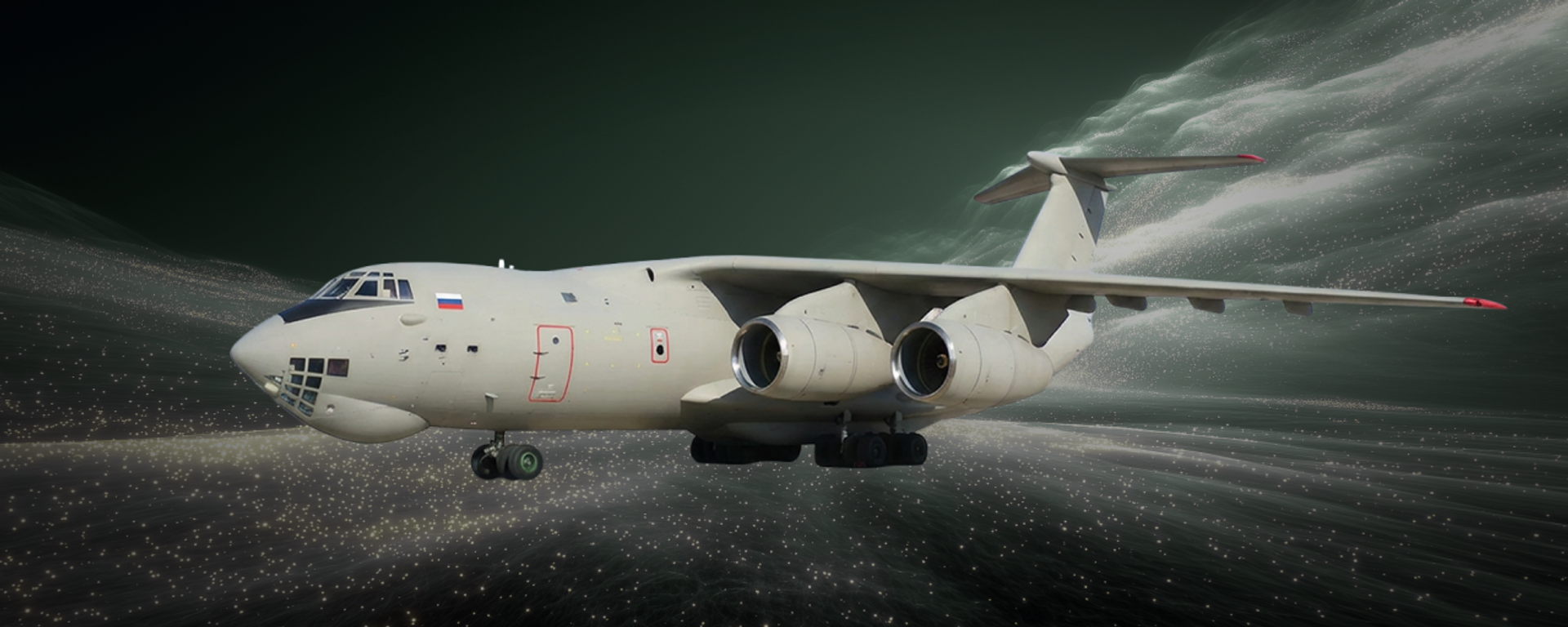 Il-76MD-90A, la última reencarnación del legendario avión de transporte militar, al detalle 1 - Sputnik Mundo, 1920, 22.12.2025