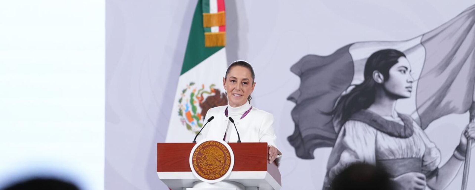 Claudia Sheinbaum, presidenta de México - Sputnik Mundo, 1920, 22.12.2025