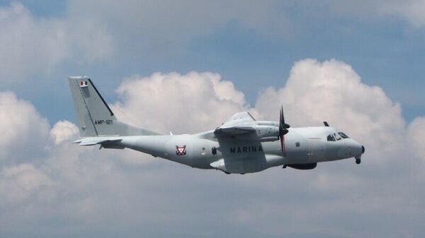 Una aeronave de la Marina de México se desplomó al sur de EEUU - Sputnik Mundo