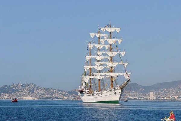 Concluye la travesía internacional del Buque Escuela Velero Cuauhtémoc de México - Sputnik Mundo