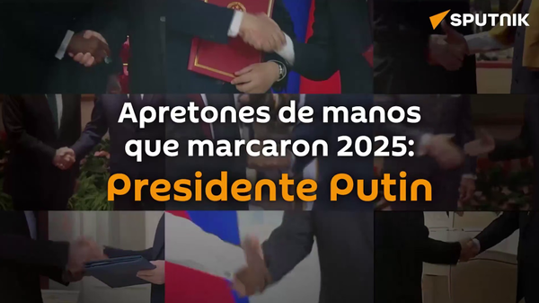 Los apretones de manos del año: descubre los encuentros más memorables de Putin en 2025 - Sputnik Mundo