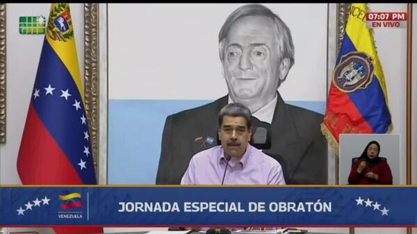 Nicolás Maduro asegura que EEUU no busca dañarlo a él sino apropiarse de la riqueza natural de Venezuela - Sputnik Mundo