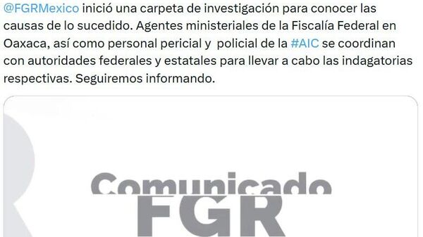 Fiscalía mexicana abre carpeta de investigación por descarrilamiento del tren de Corredor Interoceánico - Sputnik Mundo