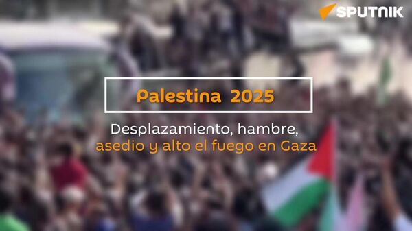 Palestina 2025: desplazamiento, hambre, asedio y alto el fuego en Gaza - Sputnik Mundo