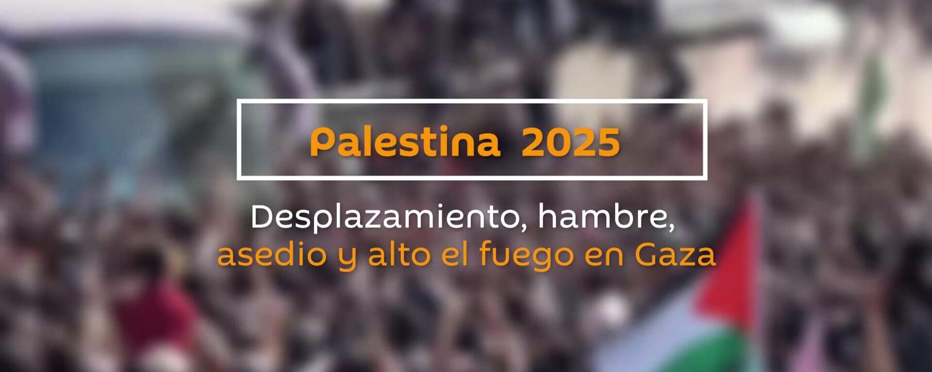 Palestina 2025: desplazamiento, hambre, asedio y alto el fuego en Gaza - Sputnik Mundo, 1920, 29.12.2025