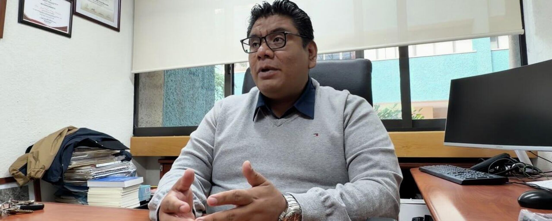 El extitular del hoy desaparecido Consejo Nacional de Evaluación de la Política de Desarrollo Social (Coneval), José Nabor Cruz Marcelo. - Sputnik Mundo, 1920, 29.12.2025