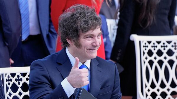 El presidente de Argentina, Javier Milei. - Sputnik Mundo