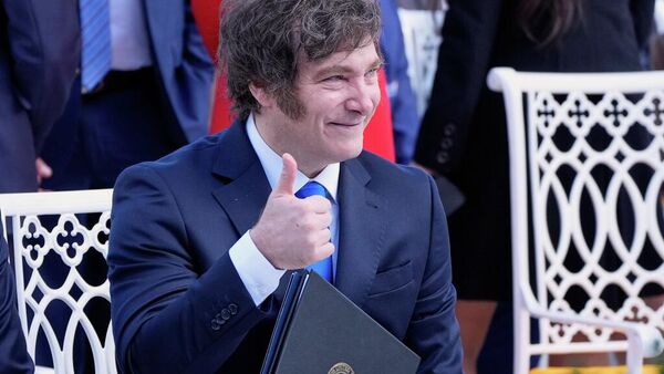 El presidente de Argentina, Javier Milei. - Sputnik Mundo