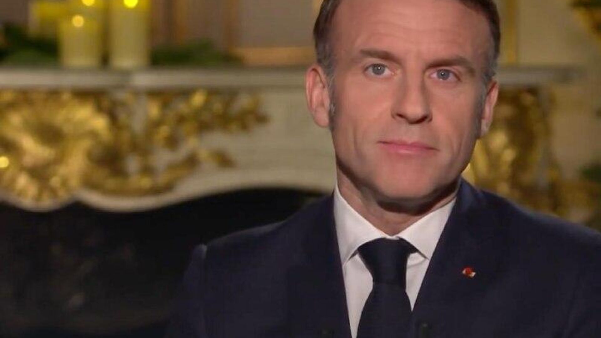 Macron afirma que se mantendrá en la presidencia de Francia hasta el último segundo de su mandato Macron afirma que se mantendrá en la presidencia de Francia hasta el último segundo de su mandato - Sputnik Mundo, 1920, 01.01.2026