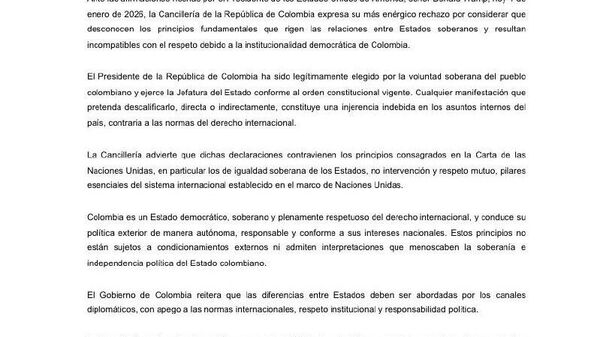 Más enérgico rechazo: Gobierno colombiano advierte que amenazas de Trump contra Petro violan el derecho internacional - Sputnik Mundo