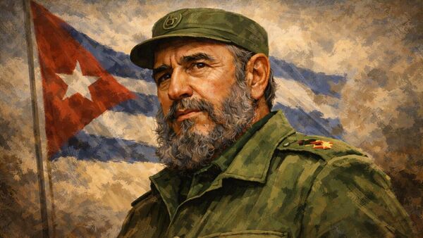 Fidel Castro (ilustración) - Sputnik Mundo