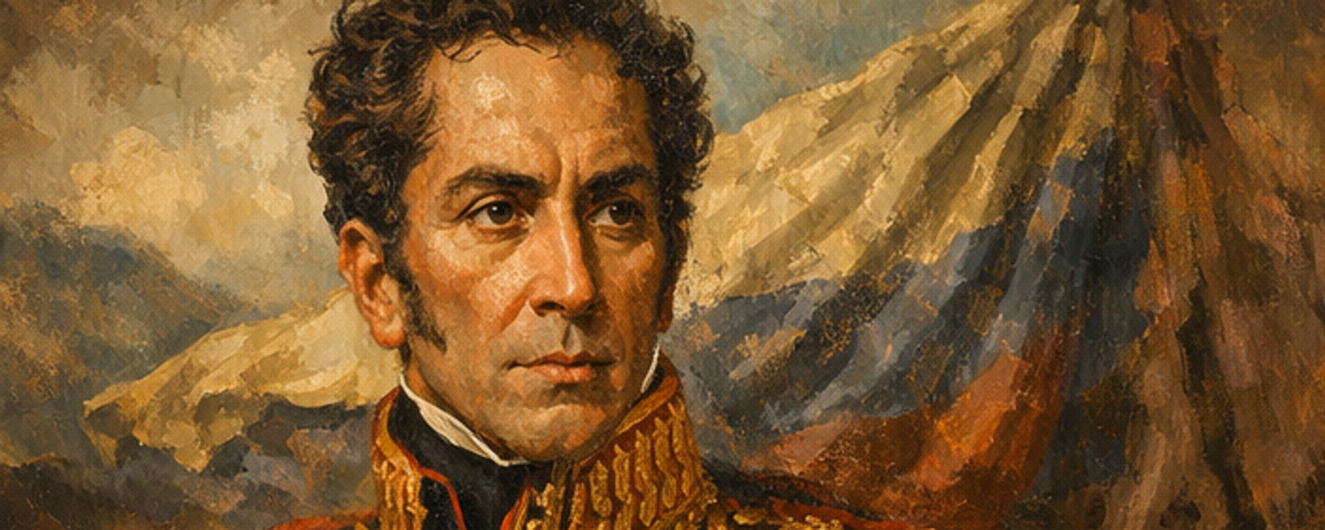 Simón Bolivar (ilustración creada por IA) - Sputnik Mundo, 1920, 05.01.2026