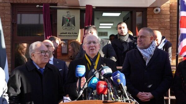 Palestina abre su primera embajada en el Reino Unido - Sputnik Mundo