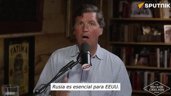 Rusia es esencial para EEUU, afirma Tucker Carlson - Sputnik Mundo
