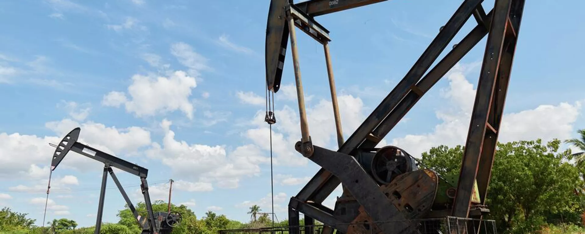 Una bomba de petróleo abandonada en Cabimas, Venezuela - Sputnik Mundo, 1920, 29.01.2026