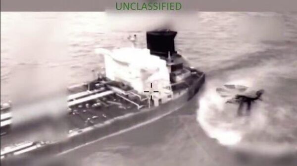 El Comando Sur de EEUU confirma la incautación del petrolero Olina en el mar Caribe - Sputnik Mundo