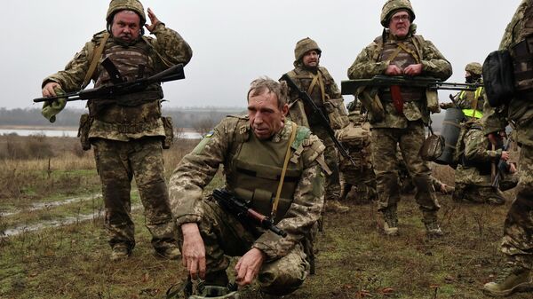 Soldados ucranianos  - Sputnik Mundo