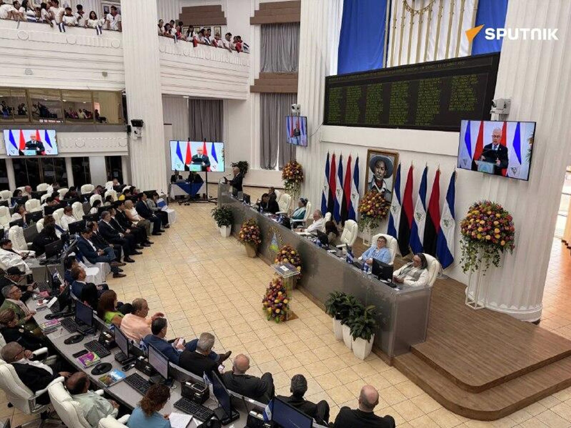 Nicaragua necesita que estemos alerta, sentencia el presidente de la Asamblea Nacional - Sputnik Mundo, 1920, 10.01.2026