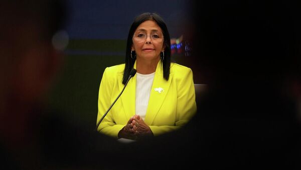 Delcy Rodríguez, presidenta encargada de Venezuela - Sputnik Mundo